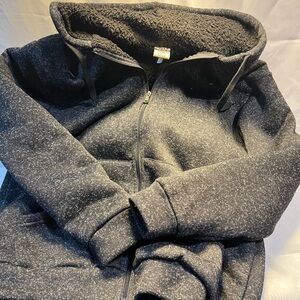 Open Trails Men's Black Fleece-Lined Jacket